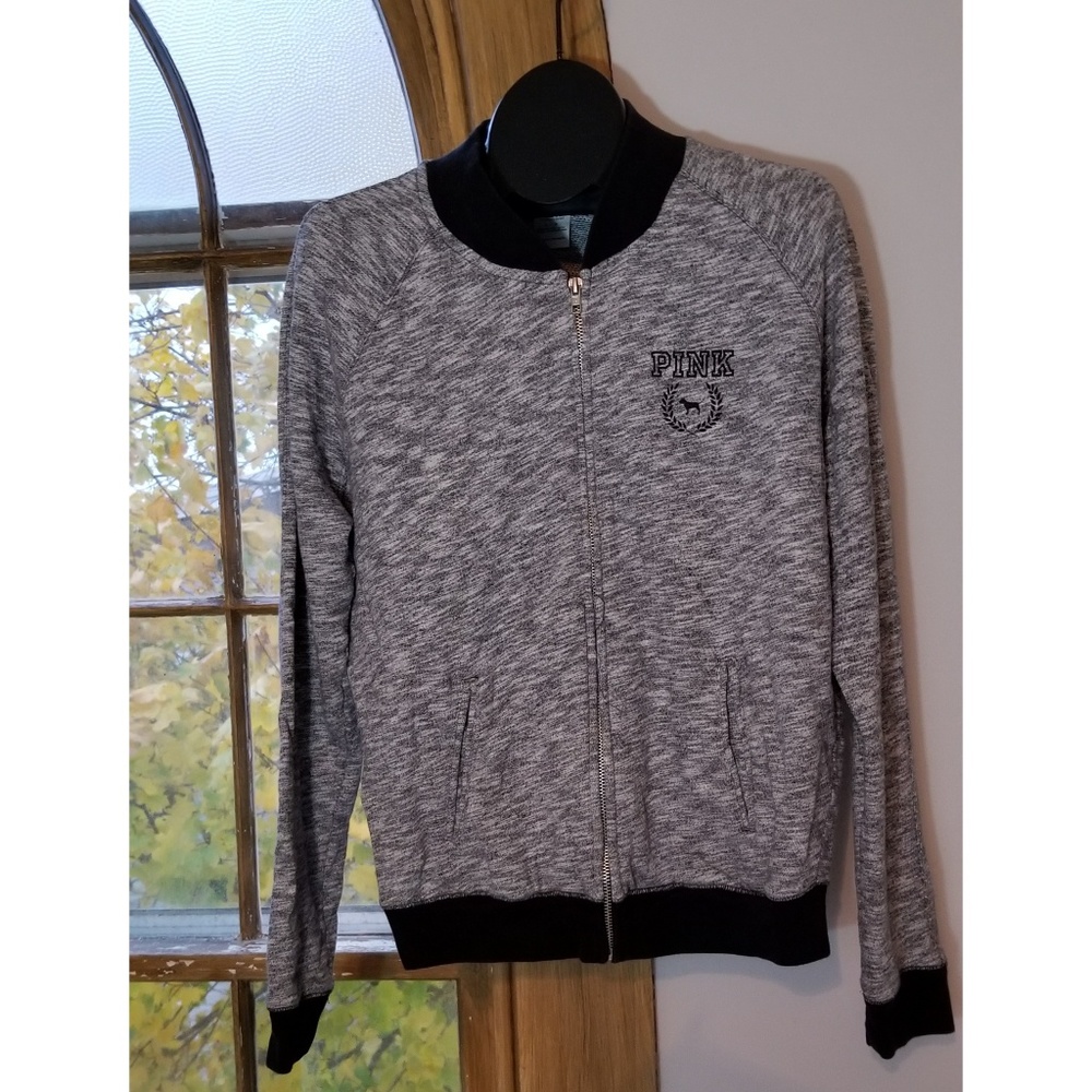Victoria's Secret PINK Zip-Up Sweatshirt Large